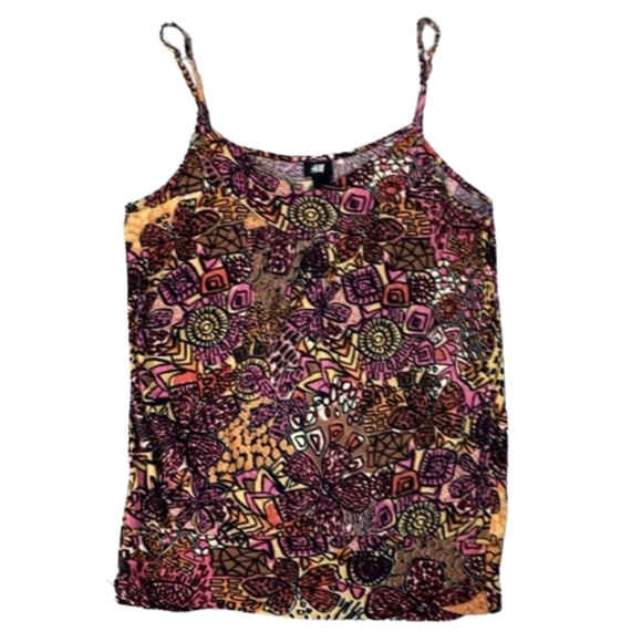 H&M Women's top sleeveless Spaghetti strap Flowy - Picture 5 of 9